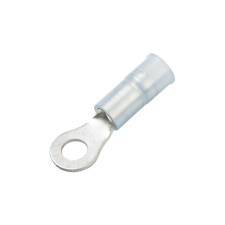 CF-652105 Nylon & Brass Sleeve Ring Terminal, 10 Stud, Blue, 16-14 Ga (100  MIN)