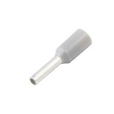 CF-720081 Insulated Wire Ferrule, Grey, 20 Ga (0.75mm sq), 0.31" (8mm) Pin Length (100 MIN)
