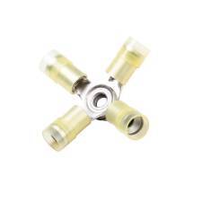 CF-812205 Nylon X Connector, Yellow, 12-10 Ga (100 MIN)