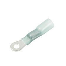 CF-966505 Heat Shrink & Solder Ring Terminal, 5/16" Stud, Blue, 16-14 Ga (10 MIN)