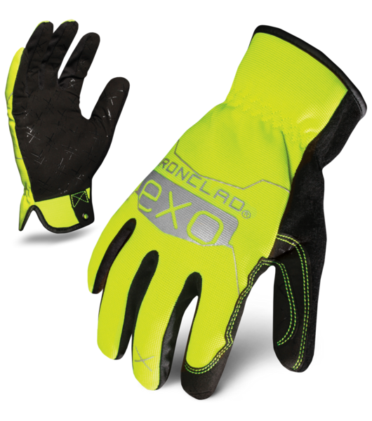 G07092 IRONCLAD TACTICAL GLOVES - M - EXO Tactical Public Safety Yellow