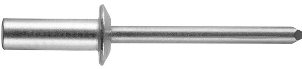 CF-/ABA46CE/IR 1/8" X .610 (.313 -.375 GRIP) ALU/ALU CLOSED END, ROHS COMPLIANT