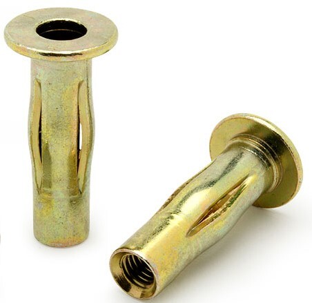CF-25C1IPBSZ 1/4-20 X GRIP #1 THRDED INSERT, PREBULB ZINC/YELLOW