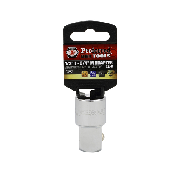 S47202 ADAPTER - 1/2" F - 3/4" M