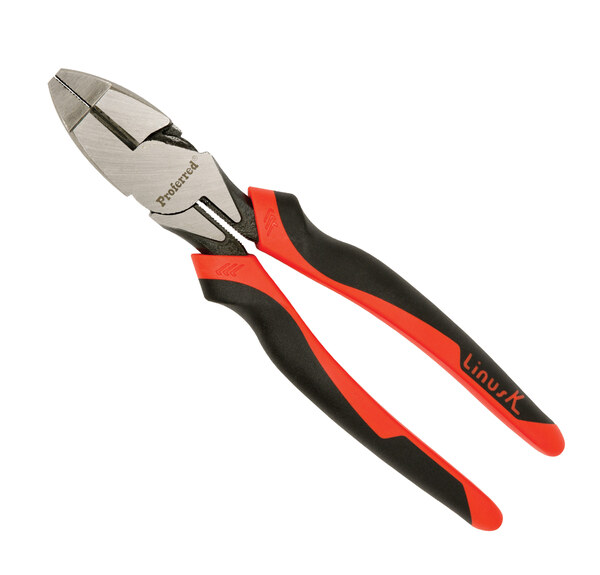 T15002 PROFERRED HIGH LEVERAGE HEAVY DUTY LINEMAN'S PLIERS - 9 1/2" TPR Grip