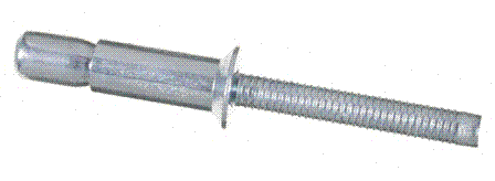 MGL100-R8-12 MGL100-R8-12 MAGNA-LOK 1/4" X .910" (.415-.725 GRIP) STEEL-STEEL FLUSH HEAD