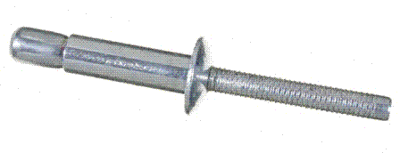 MGLP-U6-4 MGLP-U6-4 MAGNA-LOK 3/16" X .415" (.062-.270 GRIP) STAINLESS-STAINLESS PROTRUDING HEAD