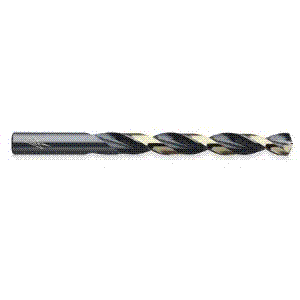 12519 19/64"  THUNDERBIT BLACK AND BRONZE OXIDE 135 DEGREE  SPLIT POINT DRILL BIT