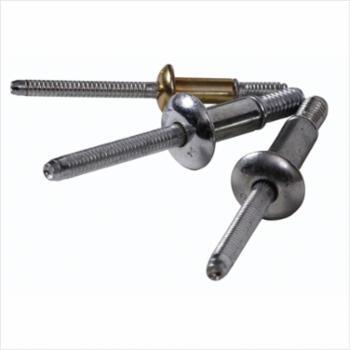 CF-HKLP-R6-5GAT HKLP-R6-5GAT, Huck-Lok Multi-Grip Blind Rivet 3/16" [.187] (.062-.312 Grip) Dome Head, Steel/Steel
