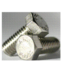 100C225HCSS 1" - 8 X 2 1/4" HEX CAP SCREWS COARSE STAINLESS STEEL A2 (18-8)