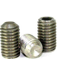 .30C30SSSS M3 - 0.50 X 3 MM SOCKET SET SCREWS CUP POINT COARSE STAINLESS STEEL A2 (18-8)