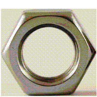 25FHJNS-PKG 1/4" - 28 X  HEX NUTS JAM FINE STAINLESS STEEL A2 (18-8)