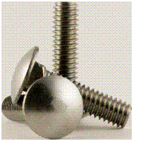 37C275CARS-PKG 3/8" - 16 X 2 3/4" CARRIAGE BOLTS COARSE STAINLESS STEEL A2 (18-8)