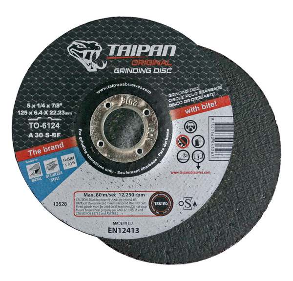 A05101 Grinding Disc Type 27 - 5" x 1/4" x 7/8" Type 27 Grinding Wheel A30M-BF