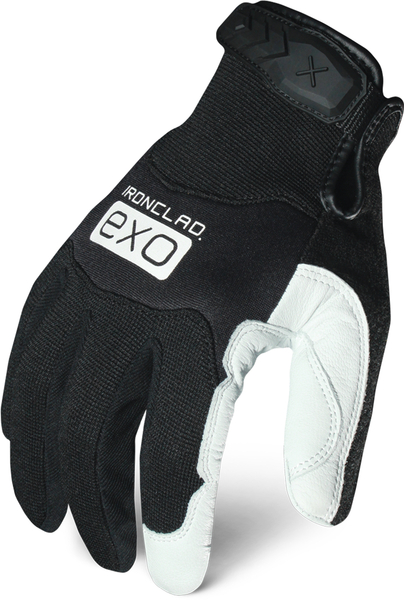 G06107 IRONCLAD EXO MOTOR & WORK GLOVES - M - EXO Pro White Goat Leather