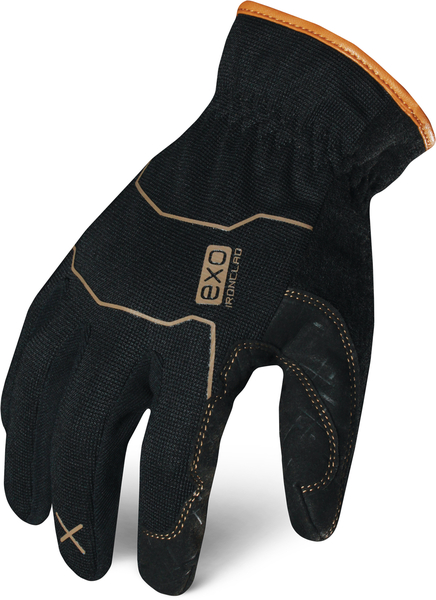G06122 IRONCLAD EXO MOTOR & WORK GLOVES - M - EXO Motor Utility Leather Reinforced
