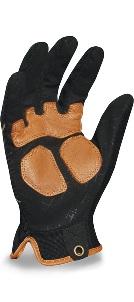 G06122 IRONCLAD EXO MOTOR & WORK GLOVES - M - EXO Motor Utility Leather Reinforced