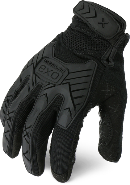 G07038 IRONCLAD TACTICAL GLOVES - L - EXO Tactical Grip Impact Black