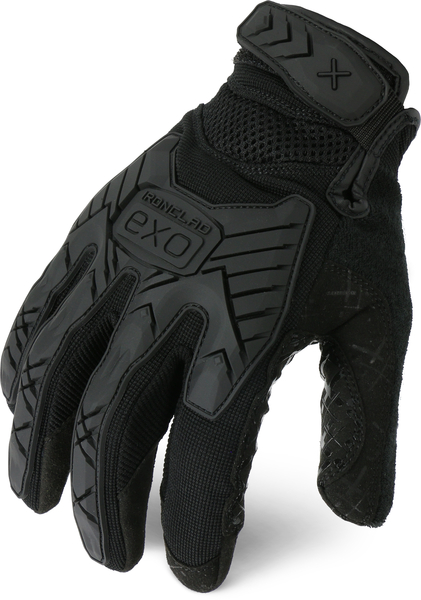 G07040 IRONCLAD TACTICAL GLOVES - XXL - EXO Tactical Grip Impact Black