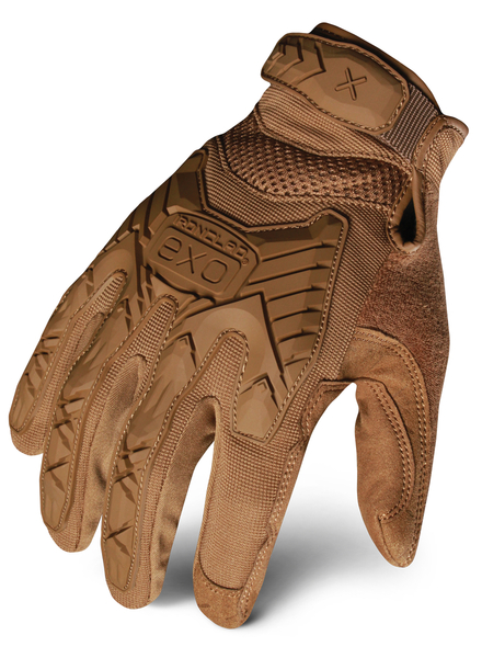 G07054 IRONCLAD TACTICAL GLOVES - L - EXO Tactical Impact Coyote