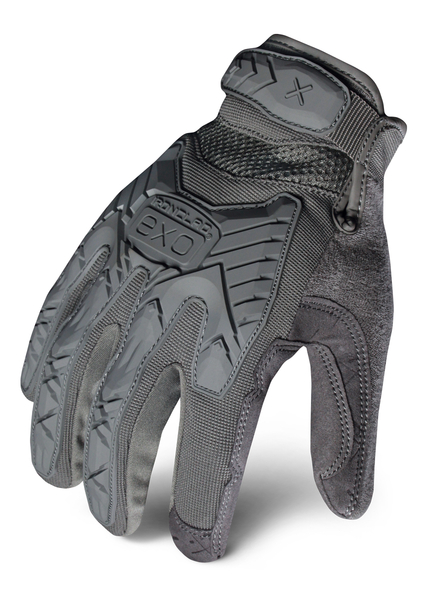 G07059 IRONCLAD TACTICAL GLOVES - L - EXO Tactical Impact Grey