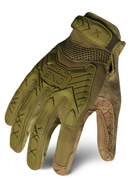G07064 IRONCLAD TACTICAL GLOVES - L - EXO Tactical Impact OD Green