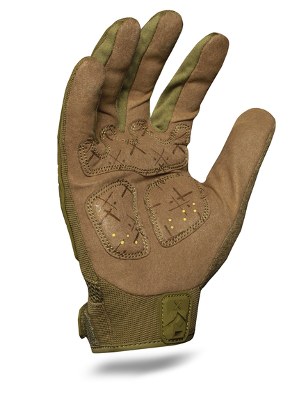 G07064 IRONCLAD TACTICAL GLOVES - L - EXO Tactical Impact OD Green