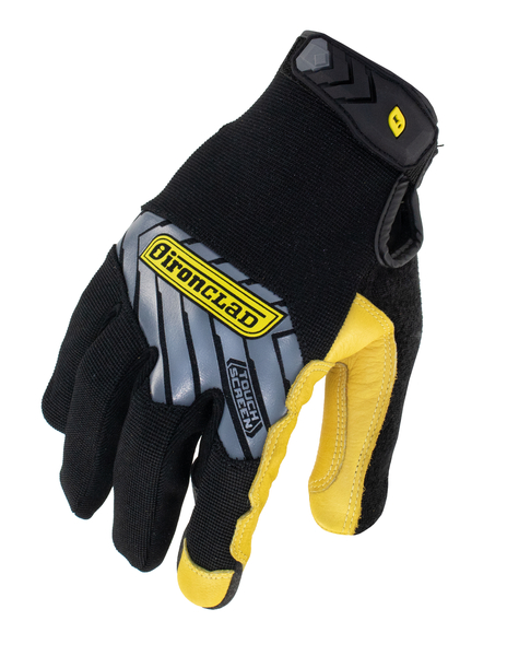 G14067 IRONCLAD COMMAND SERIES GLOVES - M - Pro Leather Touch Goat Gold