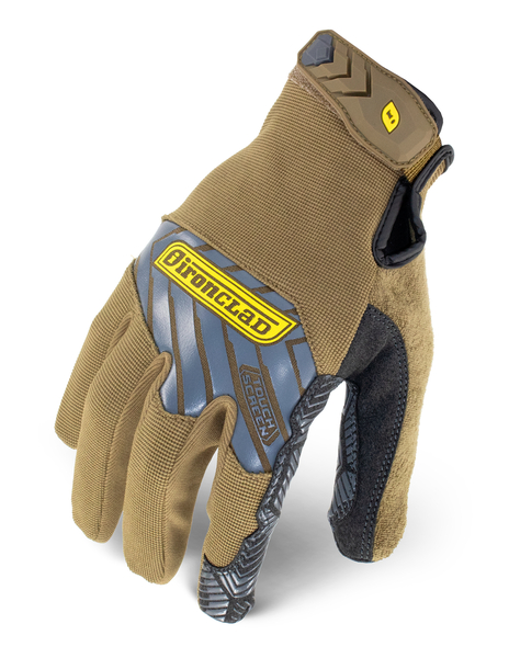 G14031 IRONCLAD COMMAND SERIES GLOVES - S - Grip Touch Brown