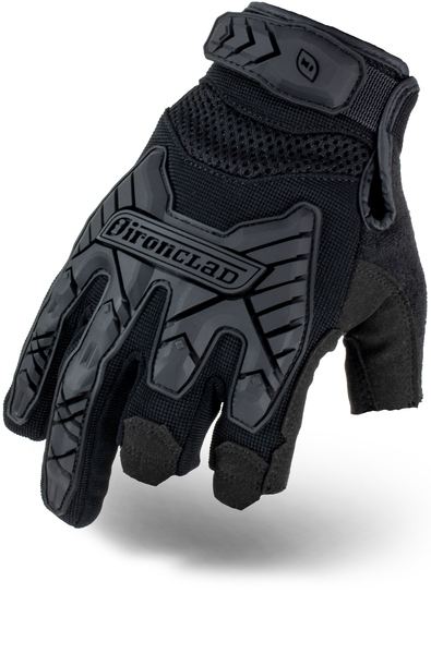 G07165 IRONCLAD TACTICAL GLOVES - XXL - COMMAND TACTICAL FRAMER IMPACT-BLAC