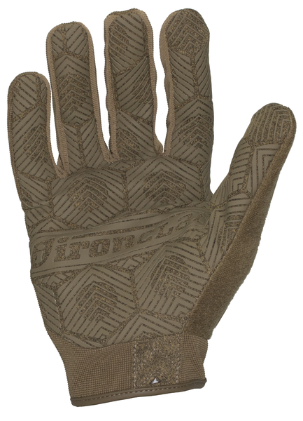 G07178 IRONCLAD COMMAND TACTICAL GLOVES - L - TACTICAL GRIP GLOVE COYOTE