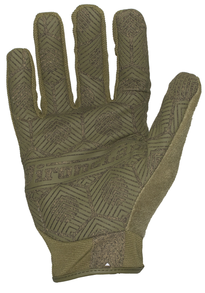 G07189 IRONCLAD COMMAND TACTICAL GLOVES - XL - TACTICAL GRIP GLOVE OD GREEN