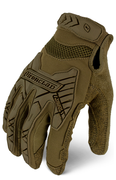 G07192 IRONCLAD COMMAND TACTICAL GLOVES - M - TACTICAL IMPACT GLOVE COYOTE