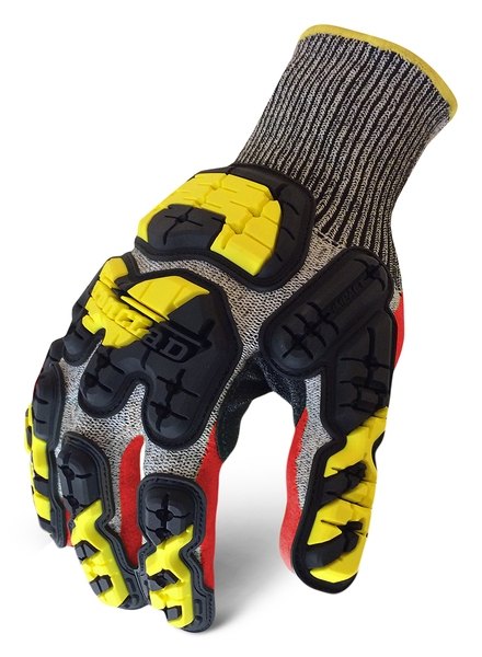 G10087 IRONCLAD OIL & GAS INDI GLOVES - XL - Industrial Impact Knit Cut 5