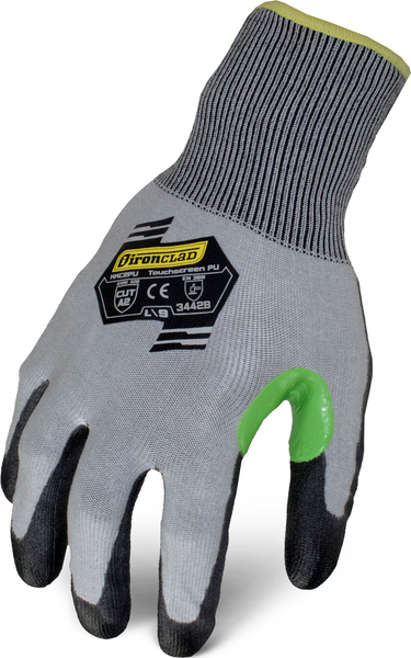 G03060 IRONCLAD KNIT GLOVES - XS - Knit A2 PU Touch (Vend-Pack)