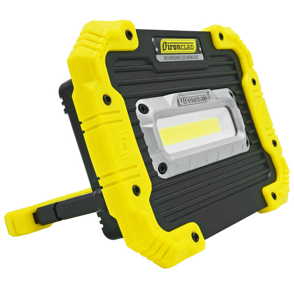 M12040 1,000 LUMEN RECHARGEABLE WORK LIGHT - Ironclad FLASH & WORK LIGHTS (BATTERY INCLUDED)
