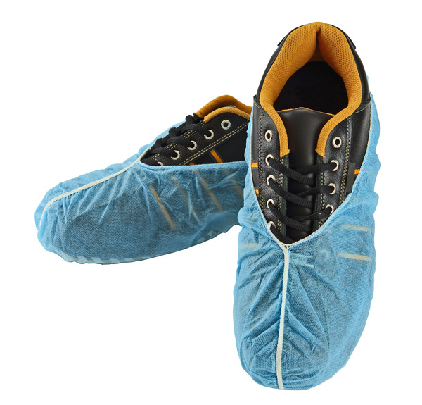 M13020 HEAD AND SHOE COVERS - Universal, Blue, Shoe Cover