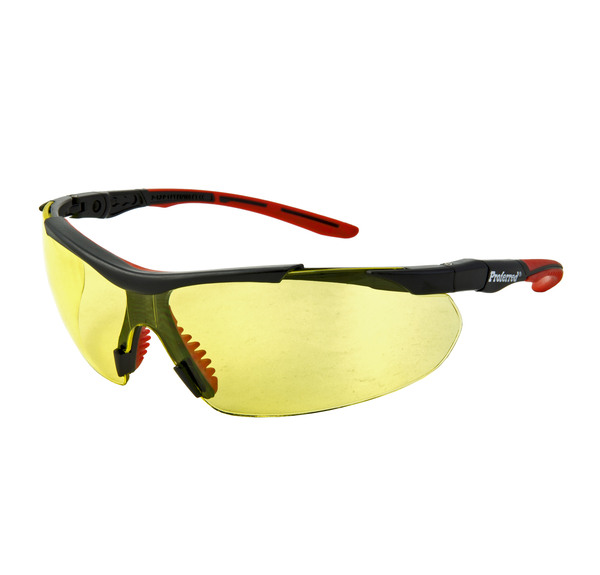 M15214 Safety Glasses ANSI Z87.1 and AS/NZS 1337.1 Compliant - Proferred 210 Yellow / Amber Lens AS