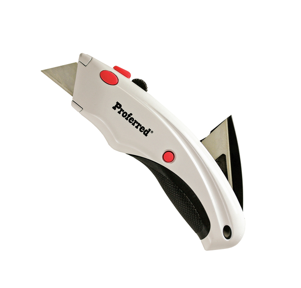 T54001 PROFERRED RETRACTABLE UTILITY KNIFE - 6" inches