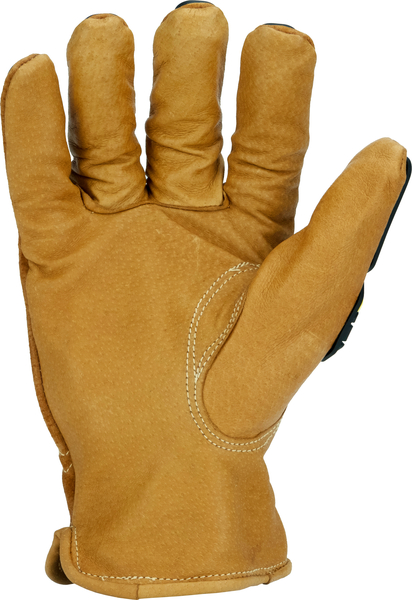 G02196 IRONCLAD GENERAL GLOVES - XL - Unbreakable Leather Driver Impact 360 Cut 5