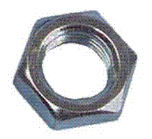 25FHJNP 1/4-28 FINISHED HEX JAM NUT(THIN) GRADE A, NF PLAIN