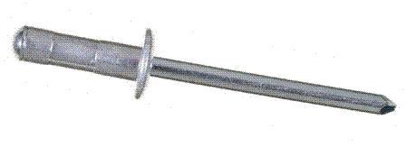 1691-0414 ABS4345-MG MULTIGRIP 1/8" X .530" (.125-.312 GRIP) ALUM-STEEL LOW PROFILE HEAD