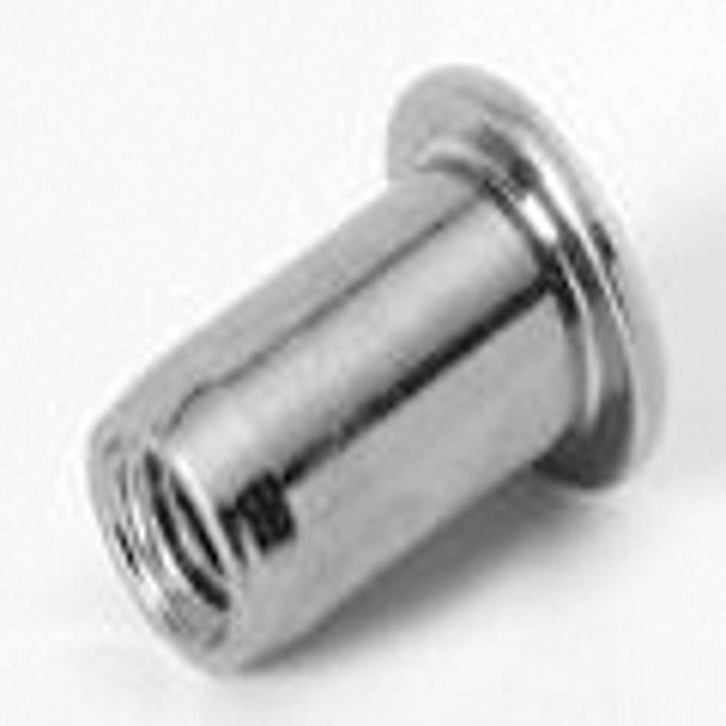 TU-SSM10UPO30, UPO Rivetnut M10 .80-3.00mmGrip, Flat Head HD 15.00 HT 1.00, BD 12.00 BL 18.50 304