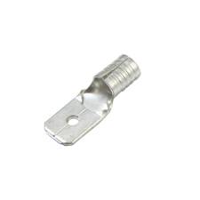 Non-Insulated Push-On Terminal, Male, .250&quot;, 16-14 Ga (100 MIN)