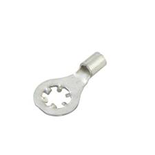 Non-Insulated Star Ring Terminal, 6 Stud, 16-14 Ga (100 MIN)
