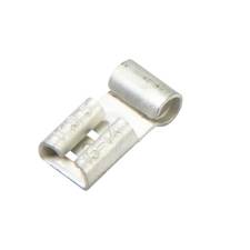 Non-Insulated Flag Push-On Terminal, Female, .187&quot;, 16-14 Ga (100 MIN)