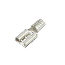 Non-Insulated Push-On Terminal, Female, .250&quot;, 12-10 Ga (100 MIN)