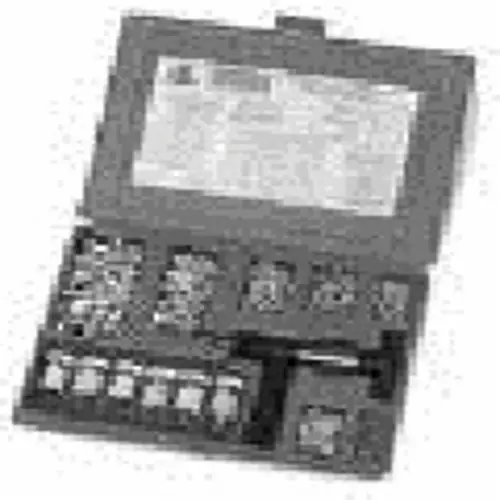 AAT312A, Avk Manual Tool, Insert Tool Kit Aa112 A-T Tool, 4/40 6/32 8/32 10/32 1/4-20, 43236