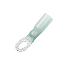 Heat Shrink &amp; Crimp Multi-Stud Ring Terminal, Blue, 16-14 Ga (10 MIN)