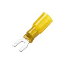 Molex 19164-0070, Perma-Seal™ Heat Shrink &amp; Crimp Spade Terminal, 8 Stud, Yellow, 12-10 Ga (SC-241-